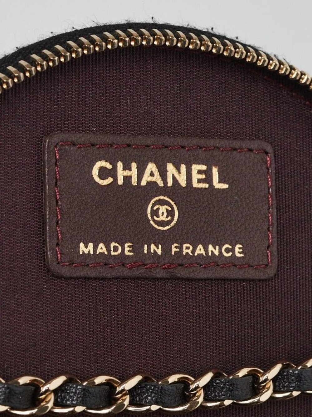 Chanel Black Quilted Lambskin Leather Chain and Charm Vanity Case Bag - Picture 9 of 11